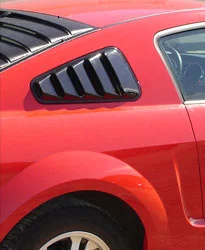 10570 – ASTRA HAMMND Window Louver, Side Window Smooth Paintable ABS Plastic Set Of 2